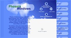 Desktop Screenshot of phoenixwindows-iom.com